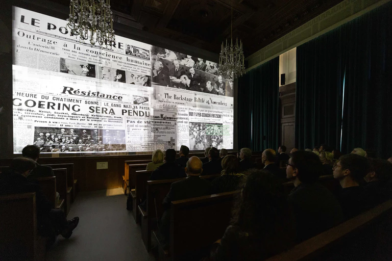 — © Museen der Stadt Nbg., Memorium Nürnberger Prozesse/©Foto: Tim Händel
