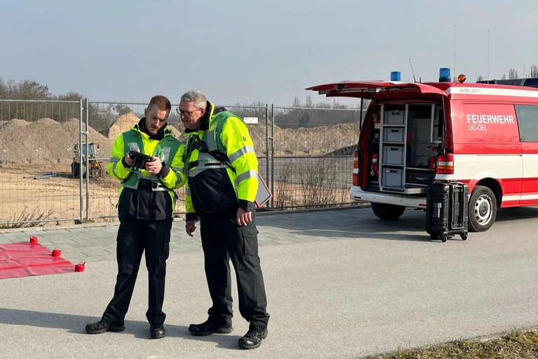  — © Drohnenteam/©Feuerwehr Nürnberg