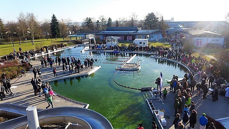 © Archivbild Eisschwimmen Herrieden 2020 ©Günther Holzinger